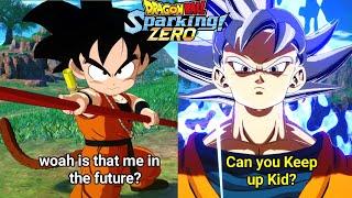 Dragon ball Sparking ZERO-Characters meet their FuturePast Self - unique interactions