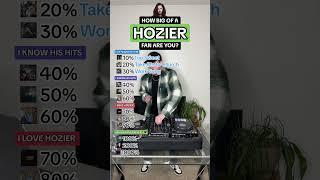 How Big Of A HOZIER Fan Are You? Song Challenge Too Sweet Take Me to Church Work Song & more