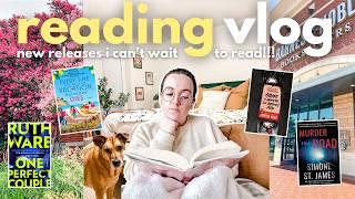 reading new releases + 5 star reads    cozy reading vlog