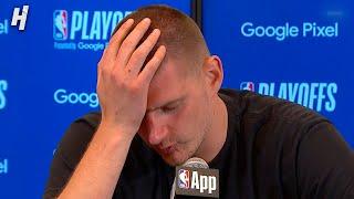 Nikola Jokic talks Game 7 Loss vs Timberwolves FULL Postgame Interview 