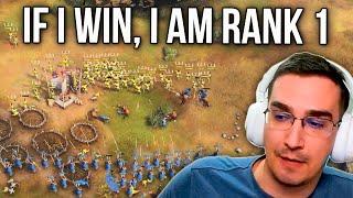 Fighting LoueMT For Rank 1 on Ladder in AOE4...