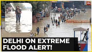 Yamuna Flood Alert Watch The Ground Report From Delhis ITO As Delhi Faces Extreme Flood Alert