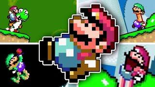 Most Hilarious Super Mario World Rom Hack EVER Diagonal Mario