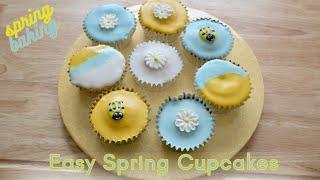 Easy Spring Cupcakes Recipe  Pastel Baking Spring Cupcakes