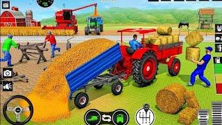 Indian Tractor Driving 3d  Indian Tractor game tractor driving new game #indiantractordriving3d