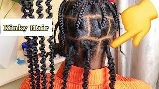 Can’t Twist Natural Hair  Use This Hacks Twisted Kinky Hairstyle