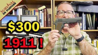 Worlds Cheapest 1911 Pistol Review - Tisas 1911 A1 Army 45