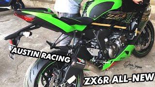 All-New ZX6R - Austin Racing Exhaust  Pure Sound
