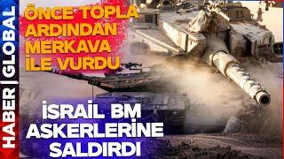 İTALYA-ÇİN-İSPANYA AYAKTA İsrail BM Askerlerini Tank ve Top ile Vurdu Resmen Dünyaya Savaş Açtı