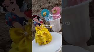 doces personalizados princesasdoces realezapasta de leite profissional princesa Disney