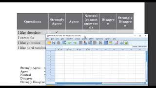 How to enter Likert Scale data in SPSS