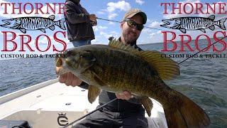 Thorne Brothers Plays Hooky To Catch Big Smallmouth on Mille Lacs w Matt Treno