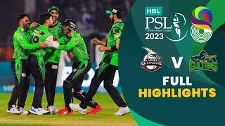 Full Highlights  Lahore Qalandars vs Multan Sultans  Match 20  HBL PSL 8  MI2T