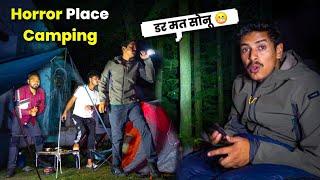 Group Camping In Haunted Place Of Uttarakhand  Camping In India  Unknown Dreamer