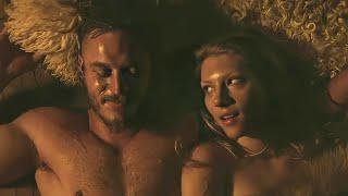 Vikings  Ragnar and Lagertha  Romantic Scene