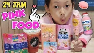 24 Jam Makan Warna Pink ﻿ Dari Pagi Hingga Malam Ya Aqilla  Aqillas Diary