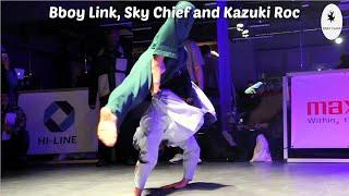 Bboy Link Sky Chief and Kazuki Roc cypher. Body Carnival Anniversary