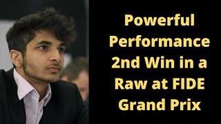 Powerful Performance by Vidit Gujarathi 2nd win in a Row at Grand Prix 2022