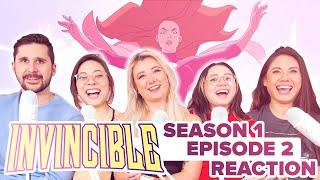 Invincible - Reaction - S1E2 - Here Goes Nothing