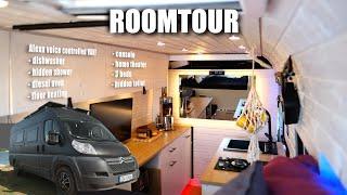 DER smarteste Camper Deutschlands - Roomtour DIY Alexa Campervan  Mein neues Zuhause 