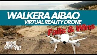 WALKERA AIBAO VR Drone - Review - FAILS & WINS