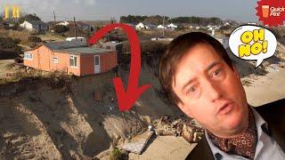 Help My IQ is so low that my house is literally collapsing into the sea