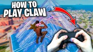 HOW TO PLAY CLAW IN FORTNITE Handcam Tutorial + BEST Settings