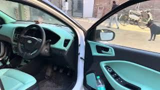 Modified i20 With New Interior I20 Interior Modified With Music System Seat Covers High End 
