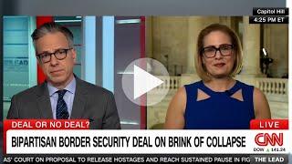 Sinema on CNN Senators Get to Make Their Own Decisions Choose if They Want to Secure the Border