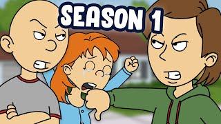 Classic Caillou And Rosie Gets Grounded Season 1