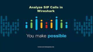 Lecture - 8  How to Analyze SIP calls in Wireshark  SIP Calls troubleshooting  Analyze RTP Stream