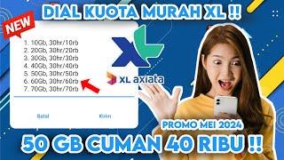 TERBARU 2024  Kode Dial XL Paket Data Murah 2024  Paket Data Internet Murah XL Axiata 2024