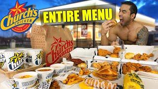 Churches Chicken Challenge ENITRE MENU CHALLENGE  10000 Calories