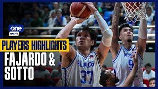 June Mar Fajardo & Kai Sotto PLAY TOGETHER for Gilas vs Mustangs   HIGHLIGHTS