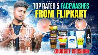 Rating BEST FACE WASHES FROM FLIPKART BUDGET VERSION 