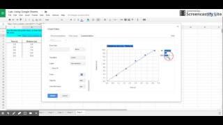 Adding Trendline to Google Sheets Graph