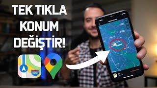 iPhone Konum Değiştirme 2024  Konumu başka yerde nasıl gösterebilirim?