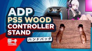 ADP Genuine Wood Personalized Gaming Accessory PS5 Wood Controller Stand - ADP-GM-005