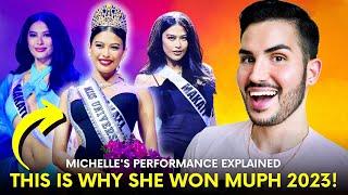 Michelle Dees Full Performance Explained - THIS is WHY she won Miss Universe Philippines 2023