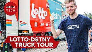 Lotto-Dstny Pro Cycling Team Truck Tour  Tour De France 2024