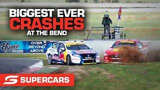 Biggest ever CRASHES at Tailem Bend - OTR The Bend SuperSprint  Supercars 2022