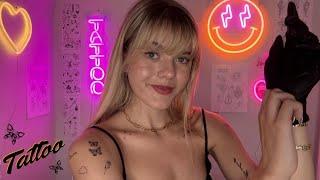 ASMR 1h Tattoo Shop Roleplay ༺༻