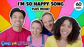 Happy Song  I’m So Happy + More Nursery Rhymes & Kids Songs  Ms Rachel  Kids Dance Songs