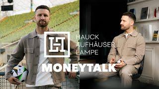 Shkodran Mustafi im MoneyTalk - Hauck Aufhäuser Lampe