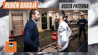  RUBÉN BARAJA VUELVE A CASA Y ASÍ HA SIDO SUS PRIMERAS HORAS EN LA CIUTAT ESPORTIVA DE PATERNA