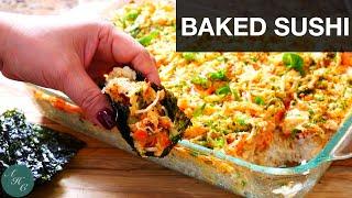 How to make Baked Sushi Sushi Bake Baked Sushi Recipe #1