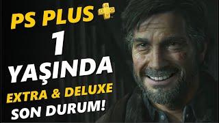 PS PLUS 1 YAŞINDA  PS PLUS EXTRA & DELUXE SON DURUM  PS PLUS EXTRA & DELUXE ÜCRETSİZ OYUNLARI