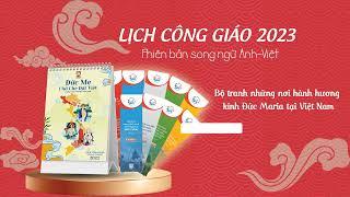 LỊCH CÔNG GIÁO 2023 - TRỌN MỘT NĂM YÊU MẾN MẸ MARIA