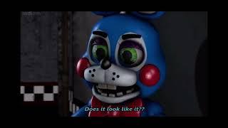 Toy Bonnie and Toy Chica fighting