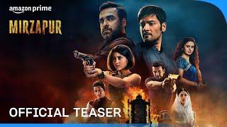Mirzapur Season 3 - Official Teaser  Pankaj Tripathi Ali Fazal Shweta Tripathi Rasika Dugal